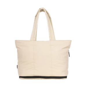 CALPAK Luka Expandable Laptop Tote Oatmeal Product Image