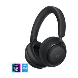 soundcore Space 2 Comfortable Noise Cancelling Headphones Jet Black Product Image