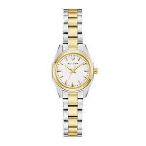 Ladies Surveyor Two-Tone Stainless Steel Watch White Dial Product Image