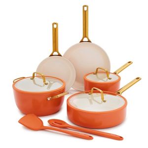 Reserve Pro Ceramic Nonstick 10pc Cookware Set Harvest Product Image