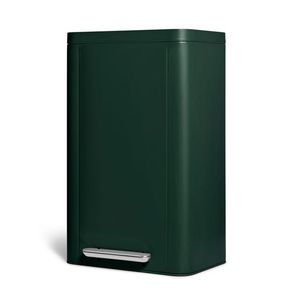 45L Rectangular Step Trash Can Emerald Product Image