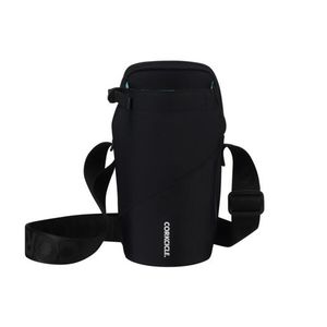 Sling Crossbody Bag Black Neoprene Product Image