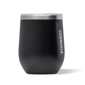 Classic Stemless Wine Tumbler - 12oz Matte Black Product Image