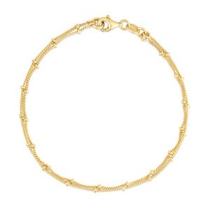Double Saturn Chain Bracelet Product Image