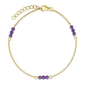 Amethyst Station Bracelet Product Image