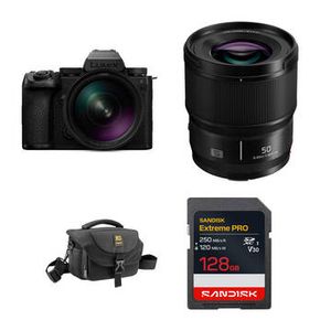 Panasonic S5IIX CAM KIT/24-60mm LN/S50mm LN/BSC Product Image