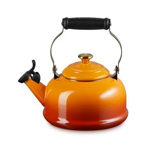 1.7qt Classic Whistling Kettle w/ Light Gold Knob, Persimmon Product Image
