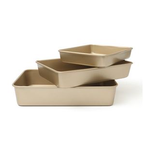 3pc Gallen Bake Pan Set, Champagne Product Image