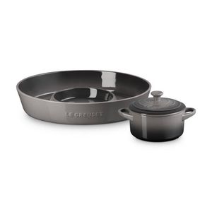 2pc Chip & Dip Entertainment Set Oyster Product Image