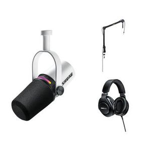 Shure MV7+ Podcast XLR/USB Microphone Kit with Bro Product Image