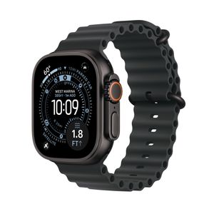 Apple Watch Ultra 3 GPS + Cellular 49mm Black Titanium Case with Black Ocean Band Product Image