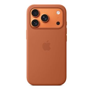 iPhone 17 Pro Silicone Case with MagSafe – Terra Cotta Product Image