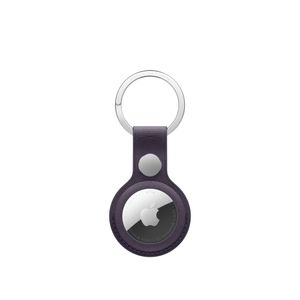 AirTag FineWoven Key Ring - Midnight Purple Product Image