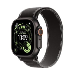 Apple Watch Ultra 3 GPS + Cellular 49mm Black Titanium Case with Black/Charcoal Trail Loop - M/L Product Image