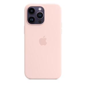 iPhone 14 Pro Max Silicone Case with MagSafe - Chalk Pink Product Image