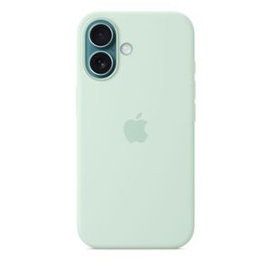 iPhone 16 Silicone Case with MagSafe – Aquamarine Product Image