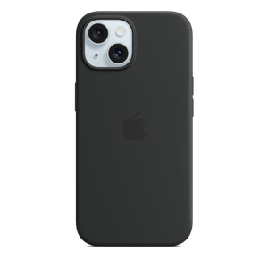 iPhone 15 Silicone Case with MagSafe - Black Product Image