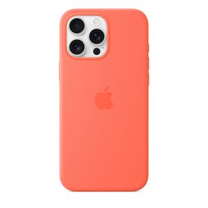 iPhone 16 Pro Max Silicone Case with MagSafe – Tangerine Product Image