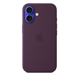 iPhone 16 Silicone Case with MagSafe - Plum Product Image