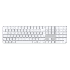 Magic Keyboard with Touch ID and Numeric Keypad for Mac models with Apple silicon - French (Canada) - White Keys Product Image