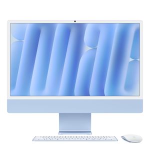 24-inch iMac with Retina 4.5K display: Apple M4 chip with 8-core CPU and 8-core GPU, 256GB SSD - Blue Product Image