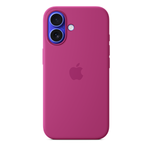 iPhone 16 Silicone Case with MagSafe - Fuchsia Product Image