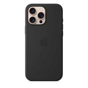 iPhone 16 Pro Max Silicone Case with MagSafe - Black Product Image