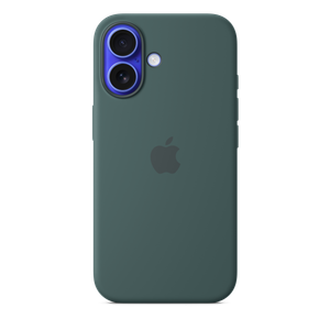 iPhone 16 Silicone Case with MagSafe - Lake Green Product Image
