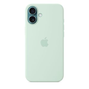 iPhone 16 Plus Silicone Case with MagSafe – Aquamarine Product Image