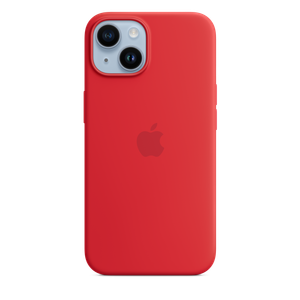 iPhone 14 Silicone Case with MagSafe - (PRODUCT)RED Product Image