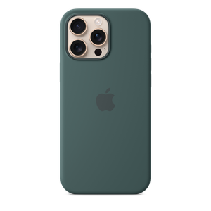 iPhone 16 Pro Max Silicone Case with MagSafe - Lake Green Product Image