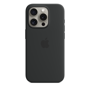 iPhone 15 Pro Silicone Case with MagSafe - Black Product Image