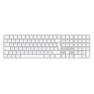 Magic Keyboard with Touch ID and Numeric Keypad for Mac models with Apple silicon - French - White Keys Product Image