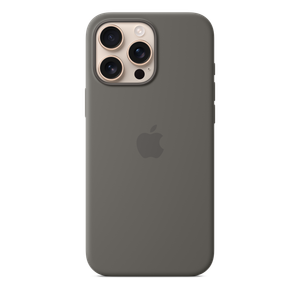 iPhone 16 Pro Max Silicone Case with MagSafe - Stone Gray Product Image