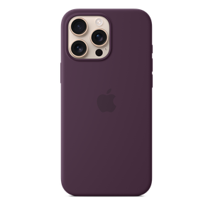 iPhone 16 Pro Max Silicone Case with MagSafe - Plum Product Image