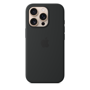 iPhone 16 Pro Silicone Case with MagSafe - Black Product Image
