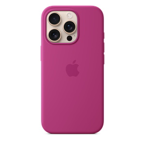iPhone 16 Pro Silicone Case with MagSafe - Fuchsia Product Image