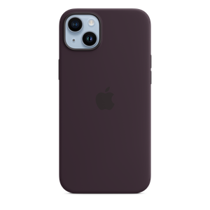 iPhone 14 Plus Silicone Case with MagSafe - Elderberry Product Image