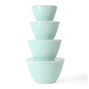 Hoyt 8pc Mixing Bowl Set w/ Lids Martha Blue Product Image