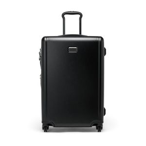 Ventra Medium Expandable Checked Hardside Luggage, Black Product Image