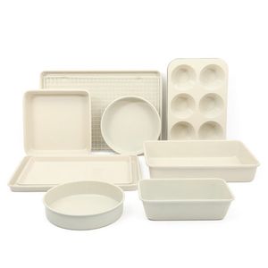 Gallen 10pc Bakeware Set, Linen Product Image