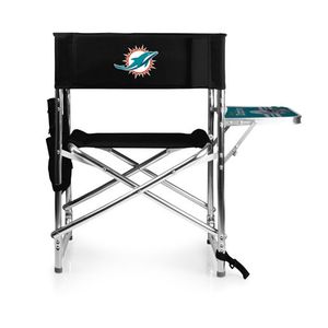 Sports Chair - Miami Dolphins Black Product Image