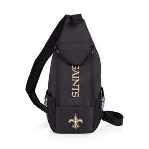 Strider Cooler Sling Bag - New Orleans Saints Black Product Image