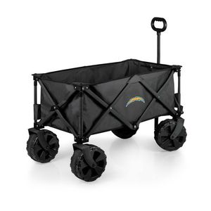 Adventure Wagon Elite All-Terrain Portable Utility Wagon -Los Angeles Chargers Dark Gray Product Image
