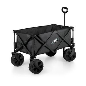 Adventure Wagon Elite All-Terrain Portable Utility Wagon -Philadelphia Eagles Dark Gray Product Image