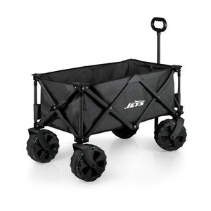 Adventure Wagon Elite All-Terrain Portable Utility Wagon -New York Jets Dark Gray Product Image