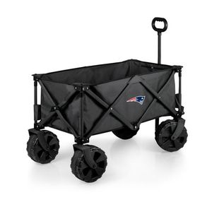 Adventure Wagon Elite All-Terrain Portable Utility Wagon -New England Patriots Dark Gray Product Image