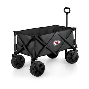 Adventure Wagon Elite All-Terrain Portable Utility Wagon -Kansas City Chiefs Dark Gray Product Image