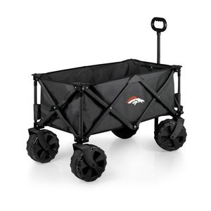Adventure Wagon Elite All-Terrain Portable Utility Wagon -Denver Broncos Dark Gray Product Image
