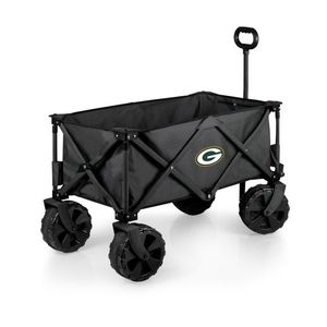 Adventure Wagon Elite All-Terrain Portable Utility Wagon -Green Bay Packers Dark Gray Product Image
